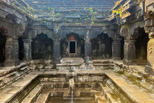 The sacred and historic Mahabaleshwar Temple, a must-visit site for guests staying at our resort in Mahabaleshwar for family trips.