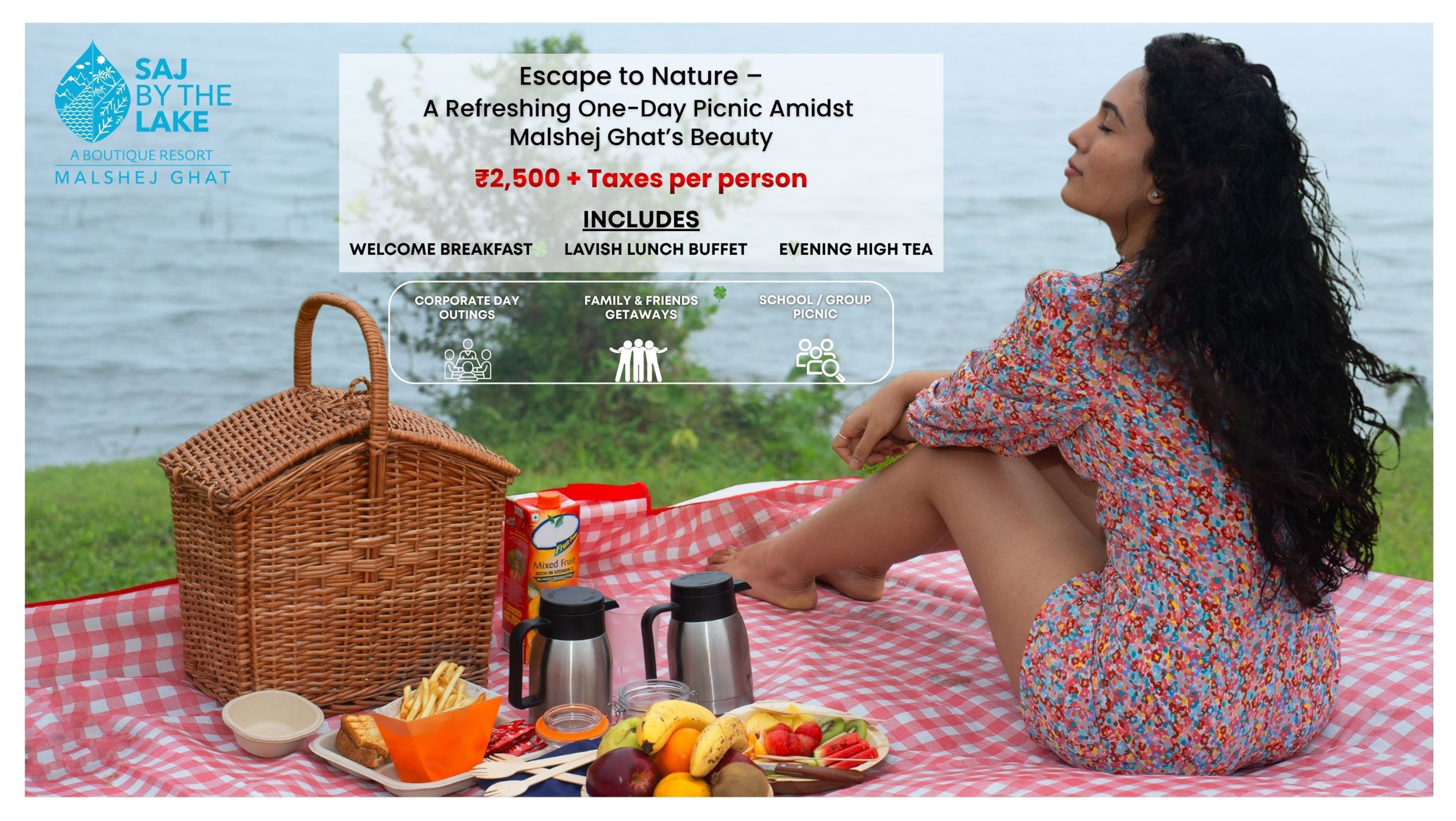 One Day Picnic at Saj by the Lake - Malshej Ghat